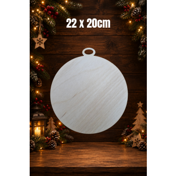 Bombka 20cm, bańka 20cm, sklejka 3mm